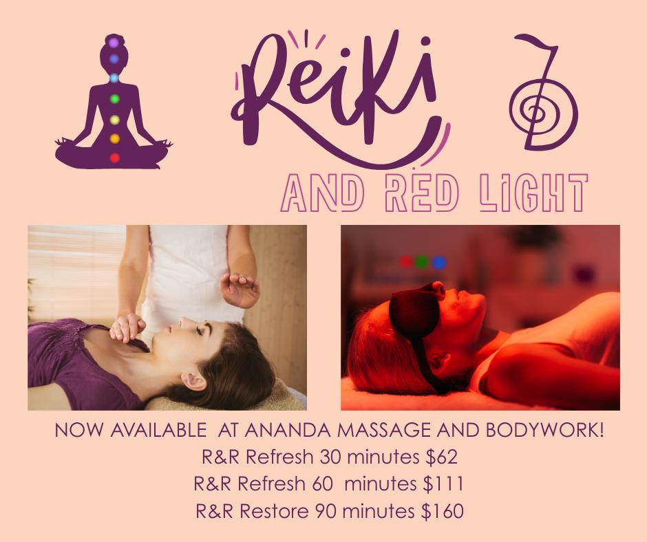 Image of someone getting Reiki